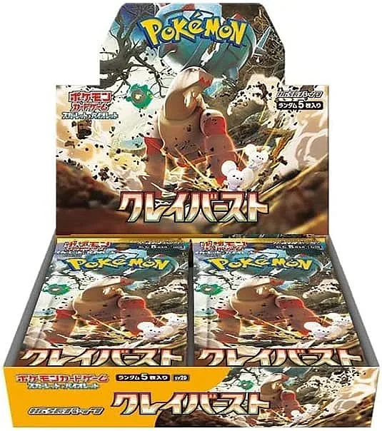 Pokemon JPN Clay Burst Booster Box (30 packs)