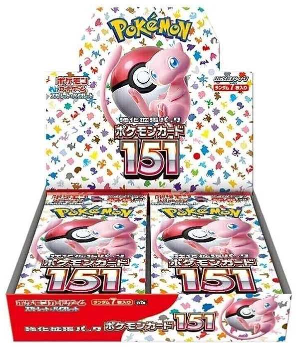 Pokemon JPN Scarlet & Violet 151 Booster Booster Box (20 packs)
