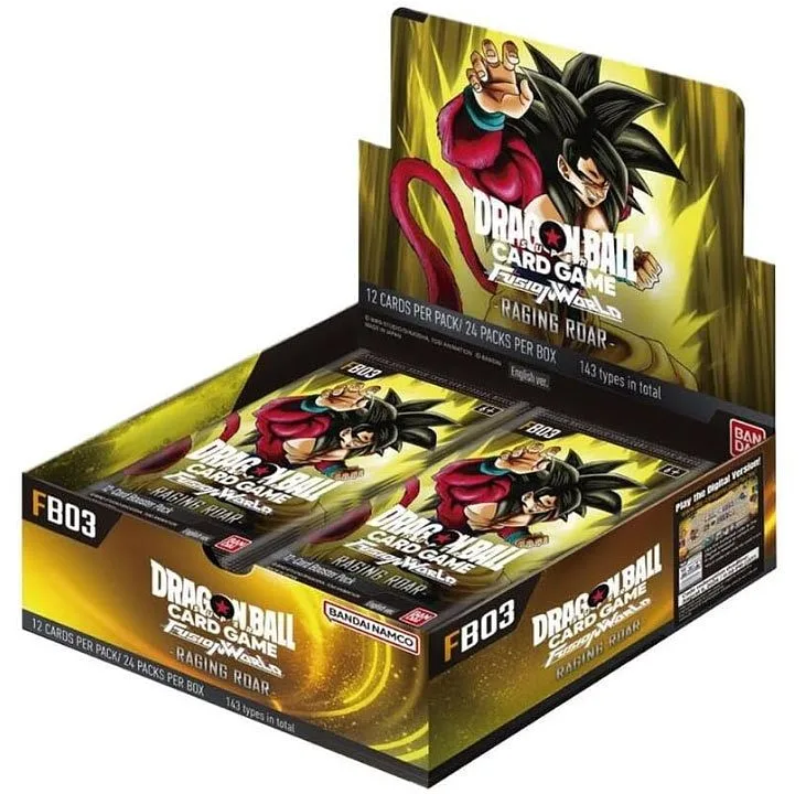 Dragon Ball ENG Super Fusion World FB03 Display mit 24 Boostern