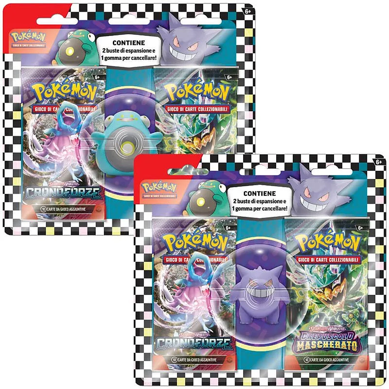 Pokemon ITA Rück zur Schule 2024 Radiergummi-Sammlung